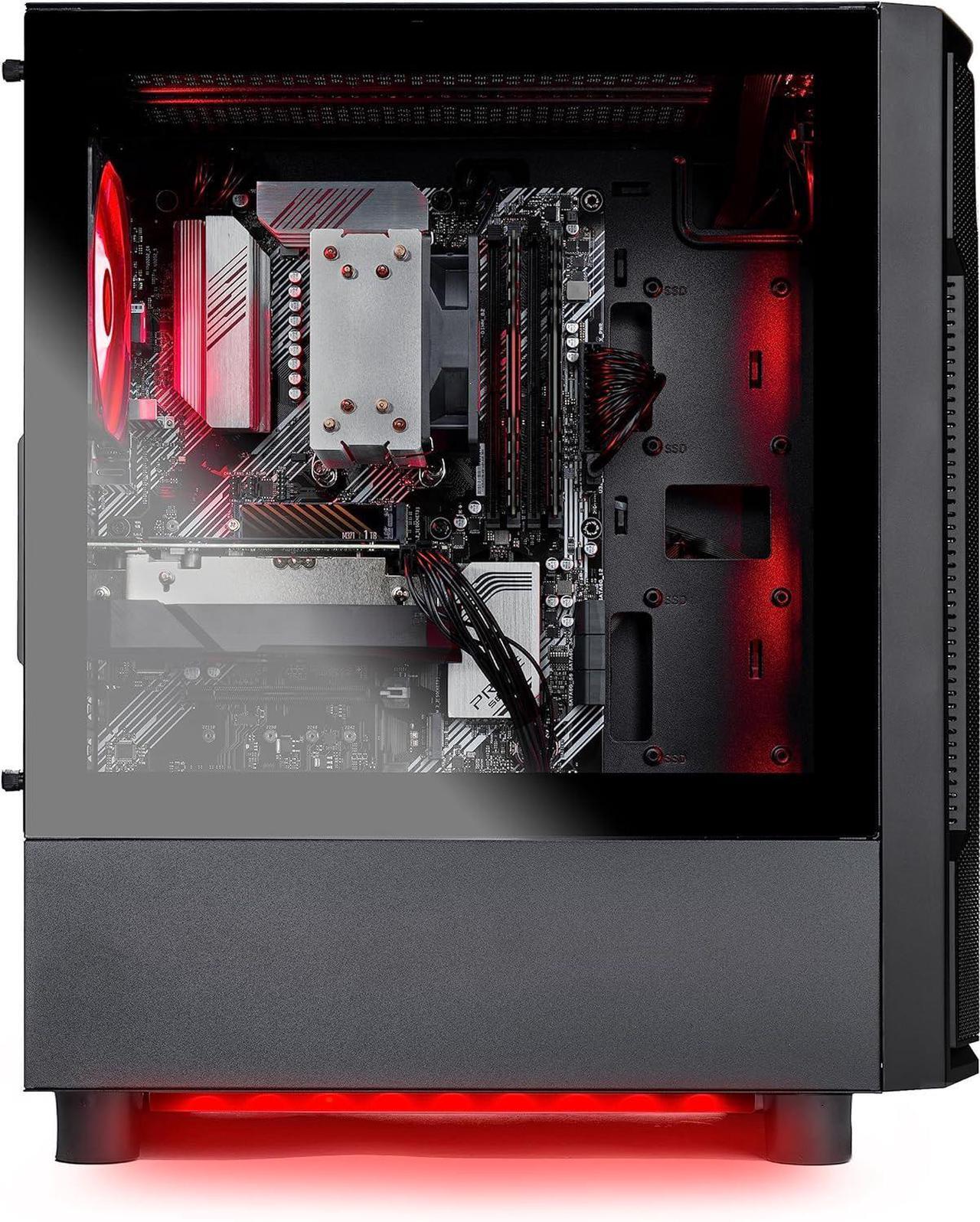 Alt view image 6 of 7 - Skytech Shadow Gaming PC Desktop, Ryzen 7 5700 3.7 GHz (4.6GHz Turbo), NVIDIA RTX 5060 Ti 8GB, 1TB NVMe SSD, 32GB DDR4 RAM 3200, 650W GOLD PSU, Wi-Fi, Win 11
