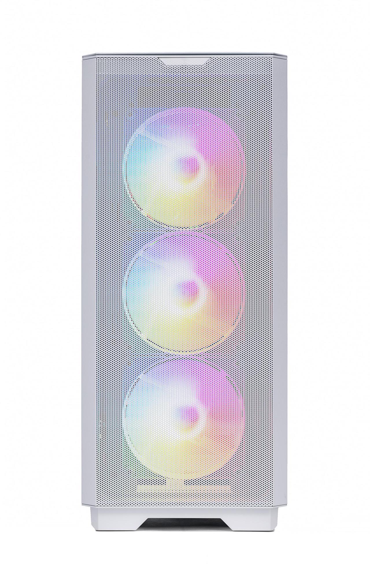 Alt view image 6 of 6 - Skytech Eclipse Lite Gaming PC Desktop, Ryzen 7 9700X 3.8 GHz (5.5GHz Turbo), AMD RX 9060 XT 8GB, 1TB Gen4 NVMe SSD, 32GB DDR5 RAM 5200 RGB, 650W GOLD PSU, 360mm ARGB AIO , Wi-Fi, Win 11