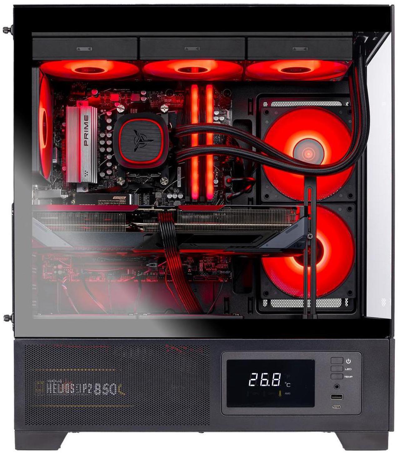 Alt view image 5 of 7 - Skytech Azure 3 Plus Gaming PC Desktop, Ryzen 9 9900X3D 4.4 GHz (5.5GHz Turbo), NVIDIA RTX 5070 Ti 16GB, 1TB Gen4 NVMe SSD, 64GB DDR5 RAM 5600 RGB, 850W GOLD ATX 3 PSU, 360mm ARGB AIO , Wi-Fi, Win 11