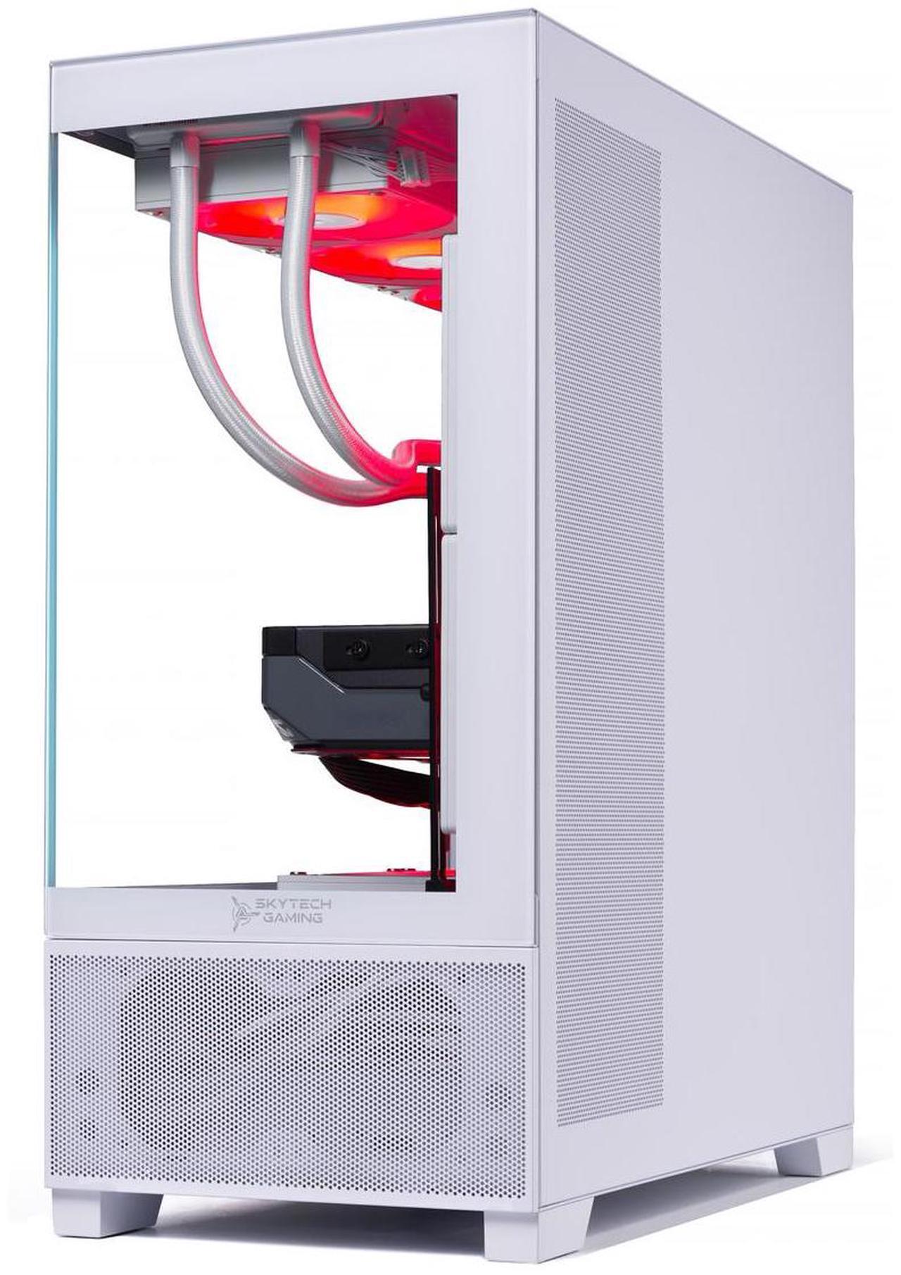 Alt view image 7 of 7 - Skytech Azure 3 Plus Gaming PC Desktop, Intel i7 14700F 2.1 GHz (5.3GHz Turbo), NVIDIA RTX 5070 Ti 16GB, 1TB Gen4 NVMe SSD, 64GB DDR5 RAM 5600 RGB, 850W GOLD ATX 3 PSU, 360mm ARGB AIO , Wi-Fi, Win 11