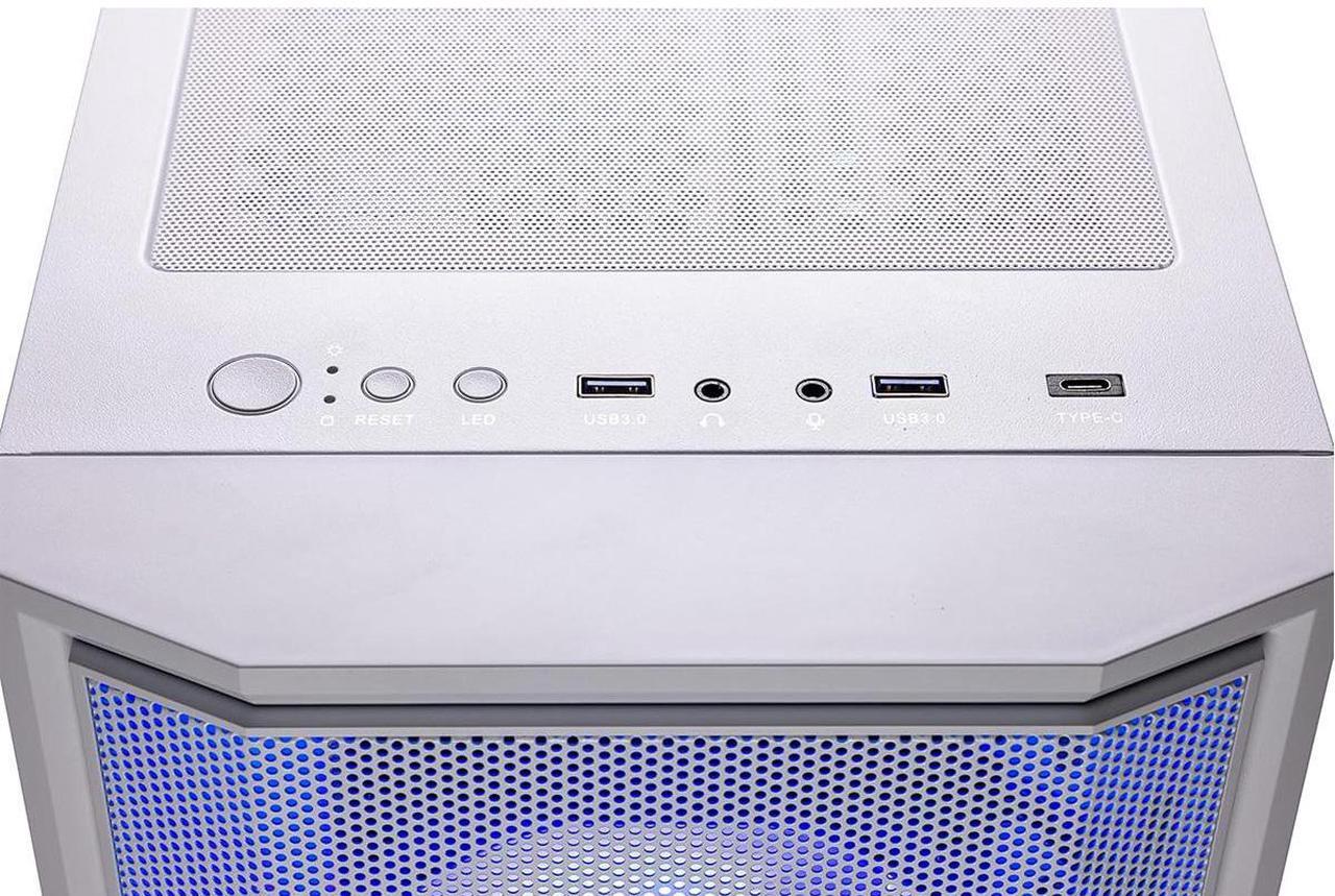 Alt view image 7 of 7 - Skytech Archangel Gaming PC Desktop, Ryzen 7 7700 3.8 GHz (5.3GHz Turbo), AMD RX 9070 XT 16GB, 1TB NVMe SSD, 32GB DDR5 RAM RGB, 850W GOLD PSU, Wi-Fi, Win 11