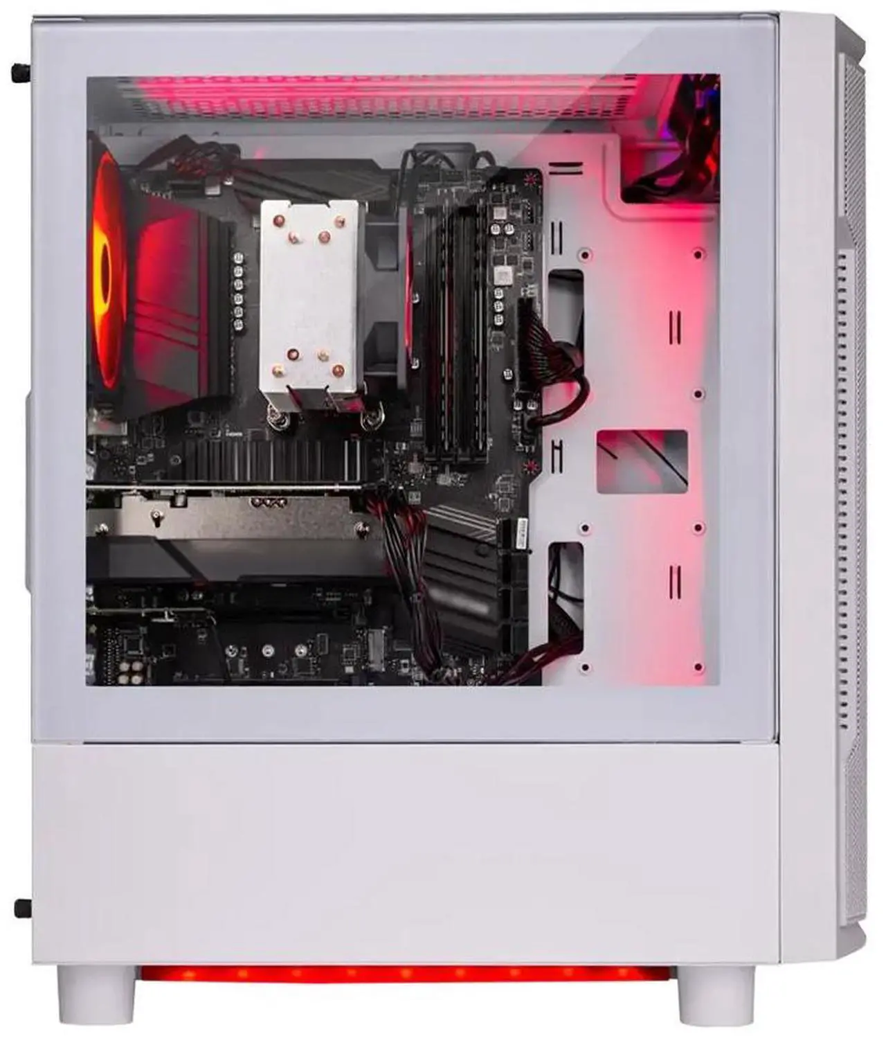 Alt view image 5 of 7 - Skytech Archangel Gaming PC Desktop, Ryzen 7 7700 3.8 GHz (5.3GHz Turbo), NVIDIA RTX 5070 12GB, 1TB NVMe SSD, 32GB DDR5 RAM RGB, 850W GOLD PSU, Wi-Fi, Win 11