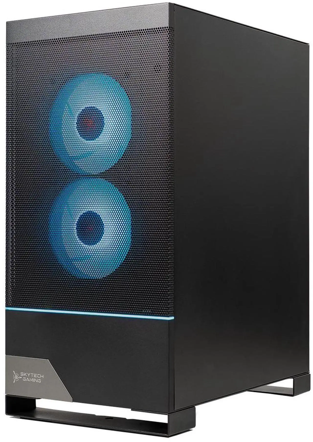 Alt view image 7 of 7 - Skytech Gaming Nebula 2 Desktop PC, Ryzen 5 9600X 3.9 Ghz (5.4GHz Turbo), AMD RX 9060 XT 8GB, 1TB Gen4 NVMe SSD, 16GB DDR5 RAM 6000, 650W GOLD PSU, Wi-Fi, Win 11