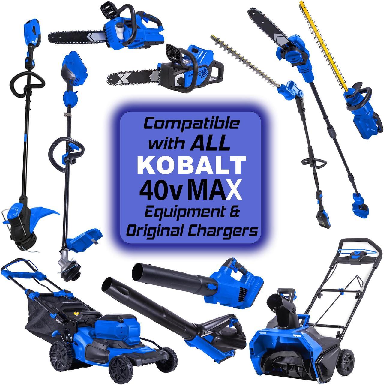Alt view image 3 of 7 - For Kobalt 40V 6.0Ah Lithium-ion Battery KB440-03 KB2540C-06 KB640-03 40V Max