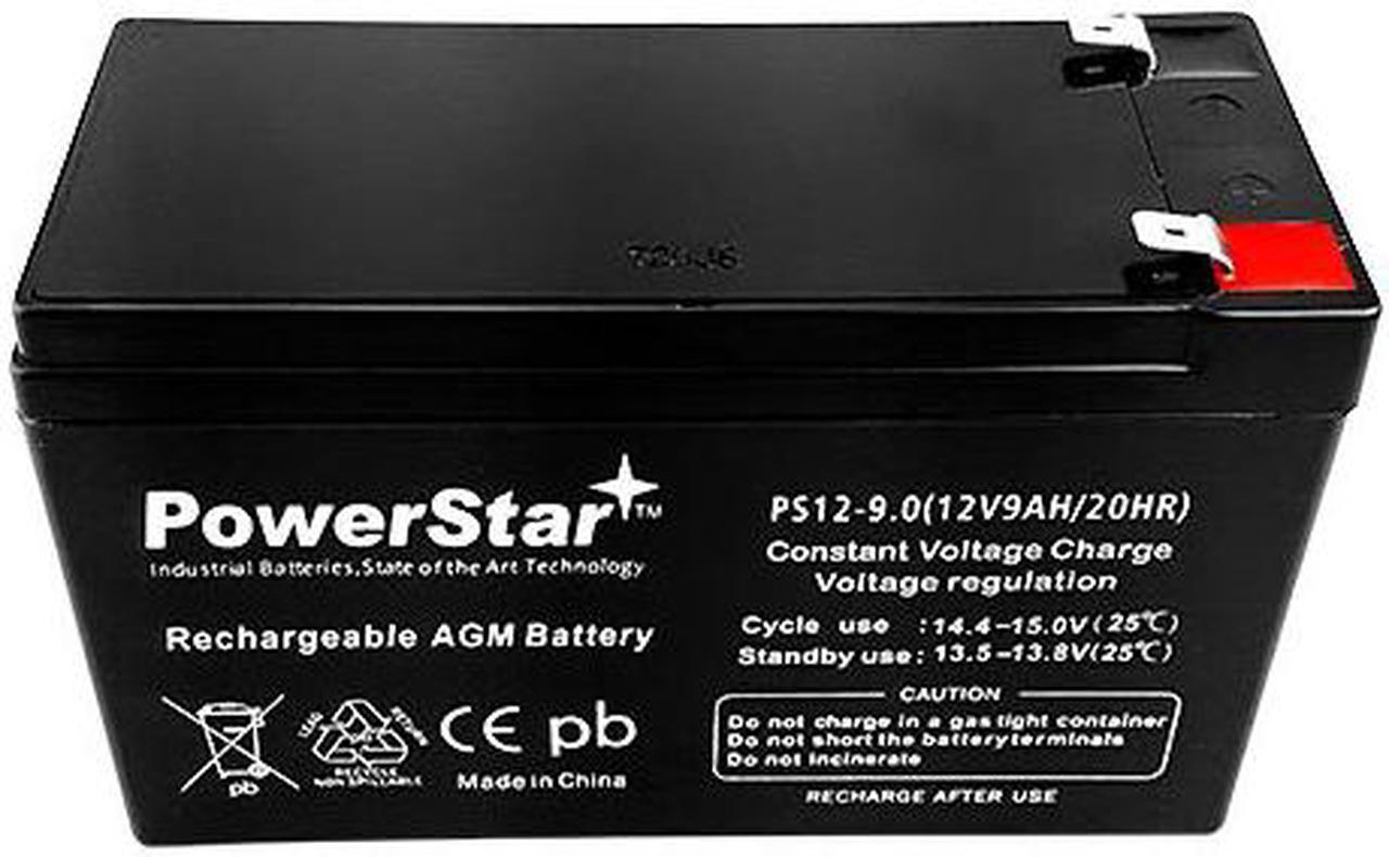 Alt view image 4 of 5 - PowerStar Maximum Life Battery 12V 9AH Battery for GS PORTALAC PX12072 DG126