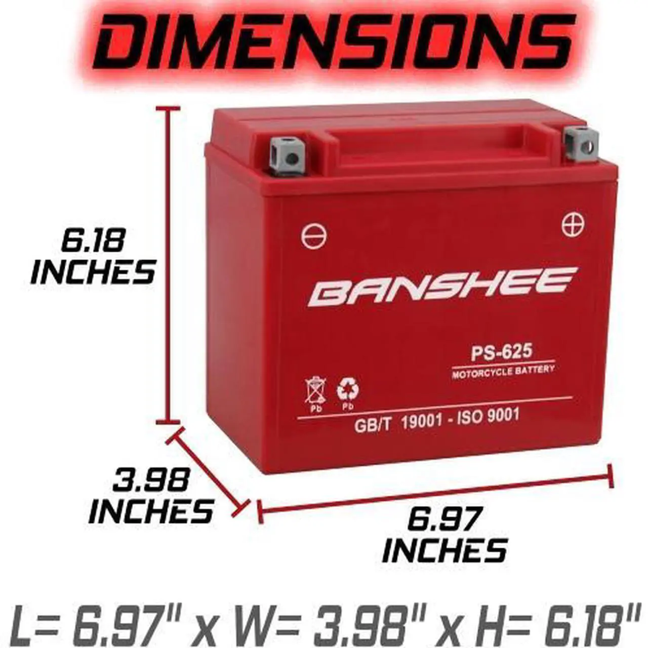 Alt view image 5 of 7 - YB16CL-B Jet Ski PWC Battery for BRP SEA-DOO All Other Models CC 1994-2007