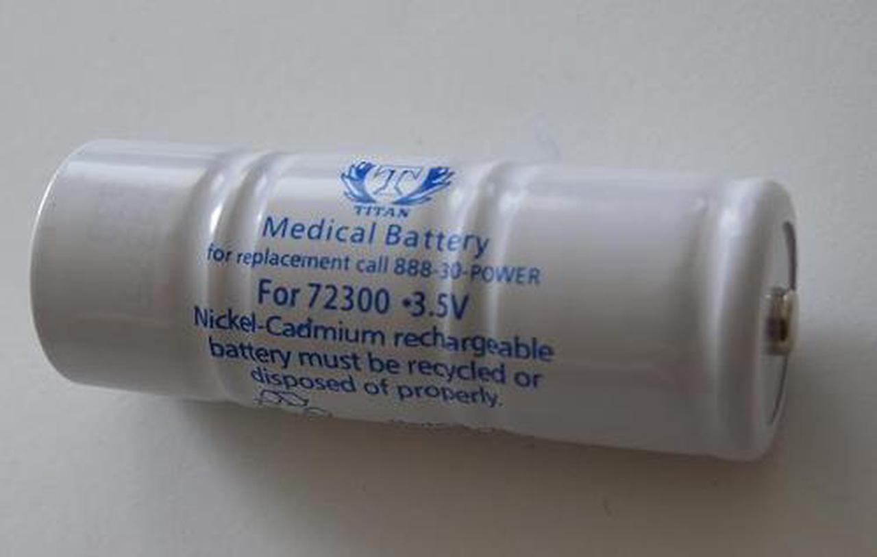 Main image of WELCH ALLYN Replacement 3.5V NICAD RECHARGEABLE BATTERY #72300 NEW Tank BRAND