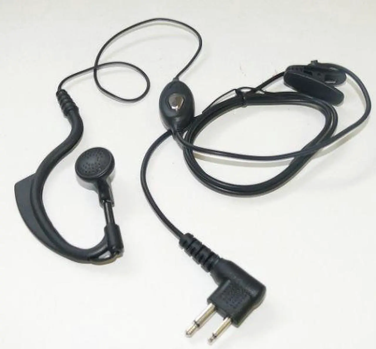 Main image of Security Guard Earpiece Earphone Mic for 2 Pin M1 Motorola Walkie Talkie Radio