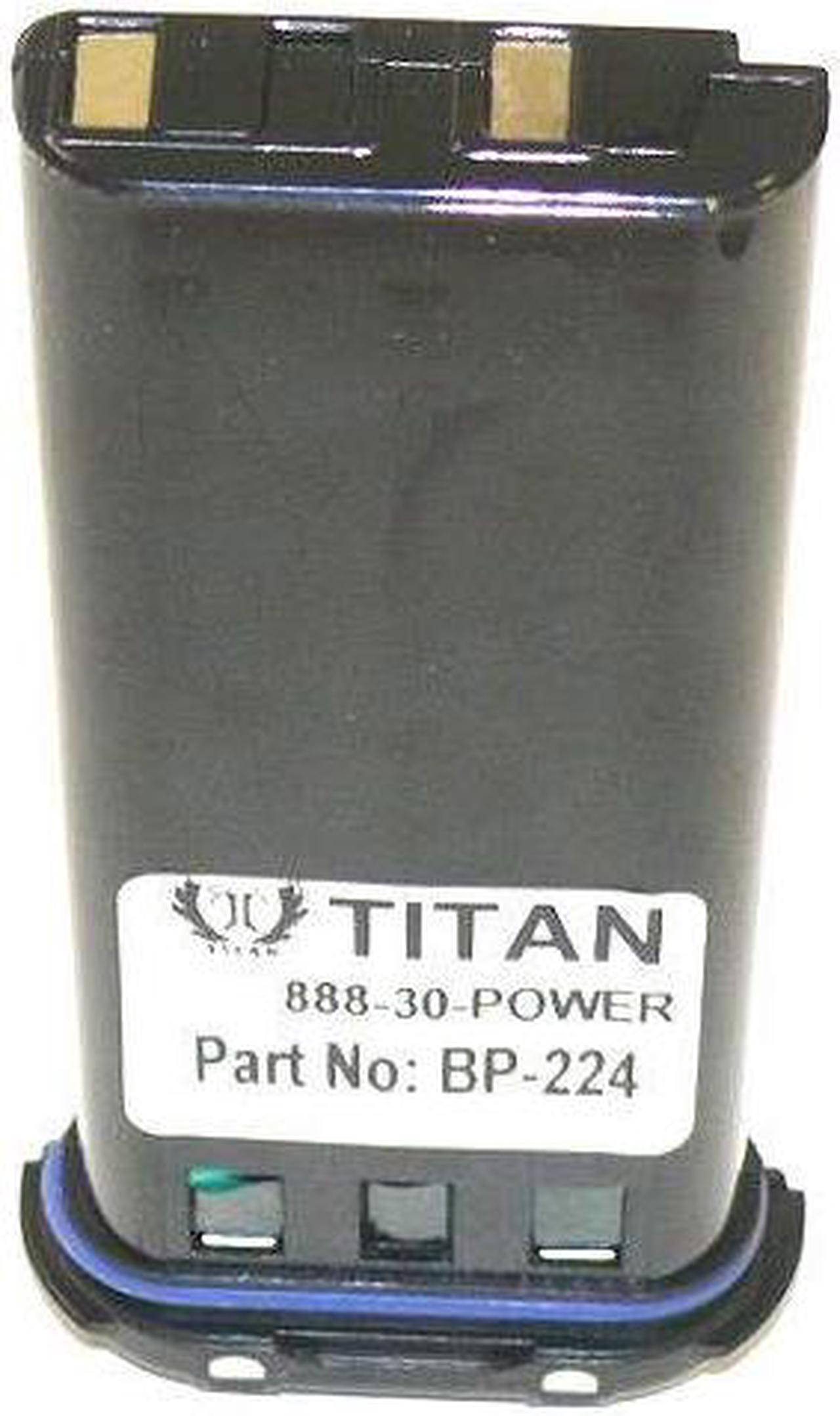 Alt view image 3 of 3 - High Quality Icom BP224 Ni-Cad Battery 7.5hrs Operating Time For M2 M32 & GM1600