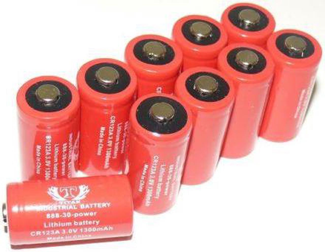 Main image of Tank® Replacement for Duracell Ultra DL123A,CR123A 3V Lithium Batteries X 10