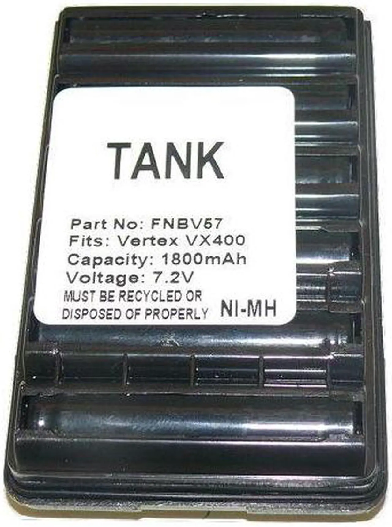 Main image of 1800mAh Battery(FNB-V57)for Yaesu Vertex VX-150V VX-180 VX-210 VXA-200,VXA-210
