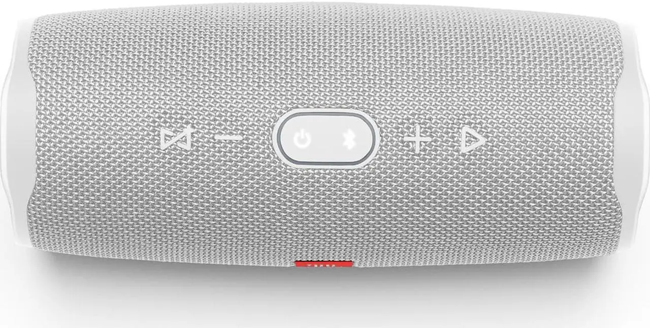 Alt view image 3 of 15 - JBL Charge 4 Portable Bluetooth Speaker (White)