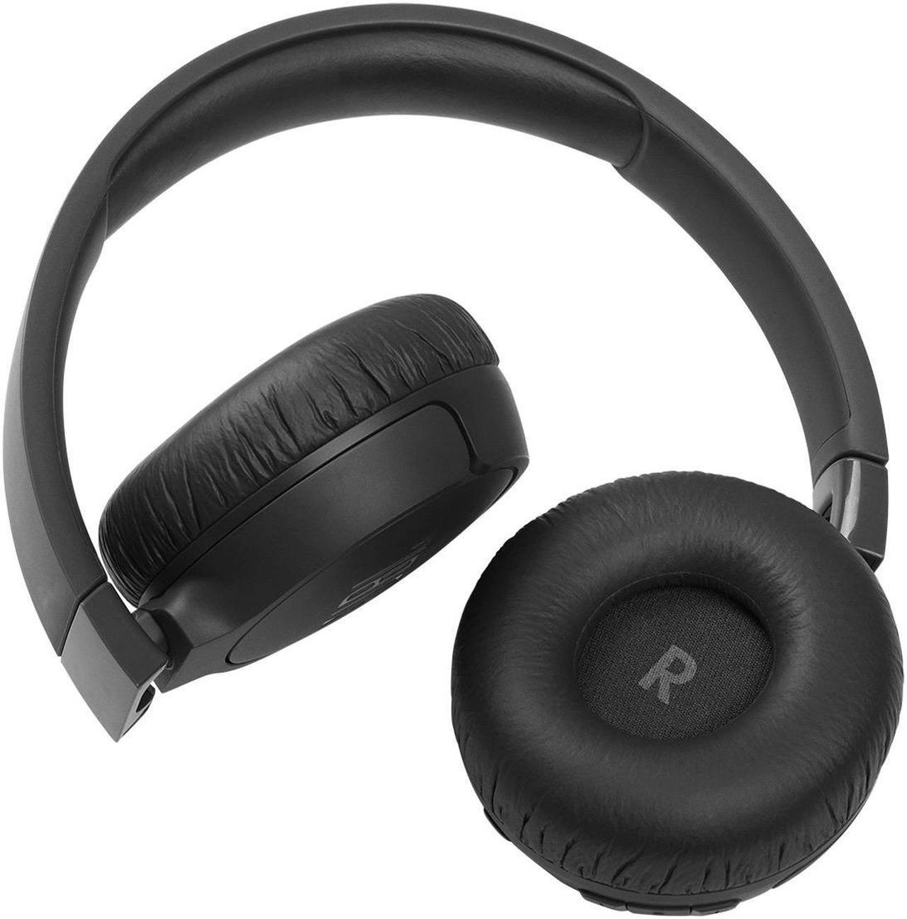 Alt view image 3 of 20 - JBL Tune 660NC Wireless On-Ear Active Noise Cancelling Headphones (Black)