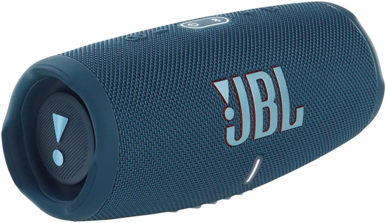 Alt view image 7 of 20 - JBL Charge 5 Blue Bluetooth Speaker