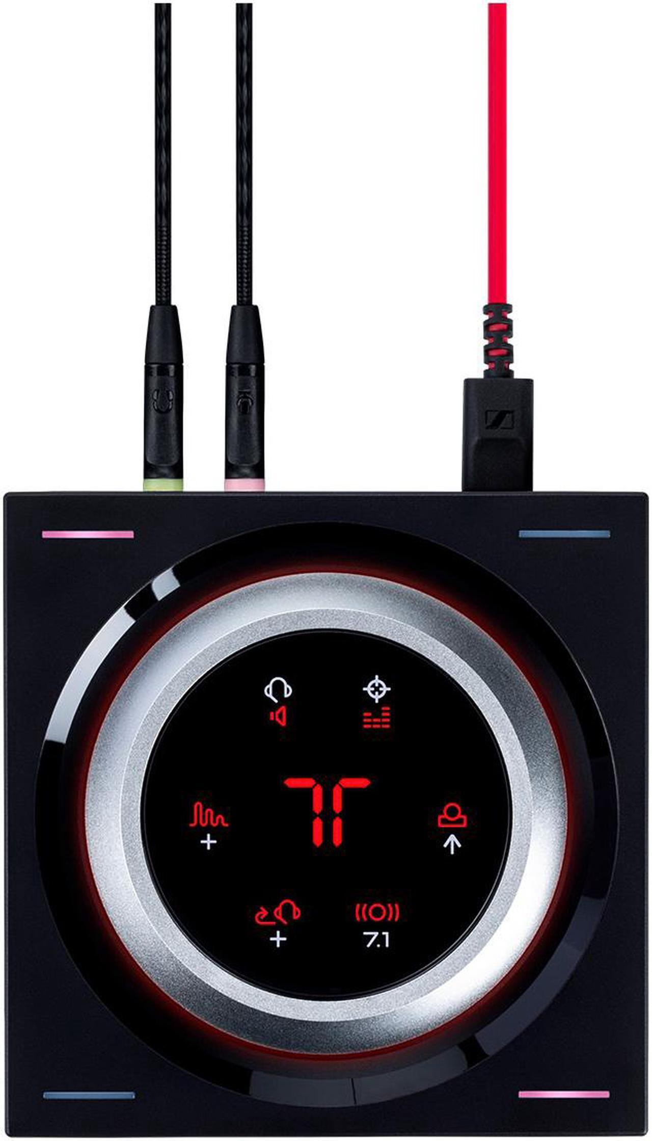 Alt view image 9 of 10 - EPOS Sennheiser GSX 1000 7.1 Surround Sound External USB Sound Card