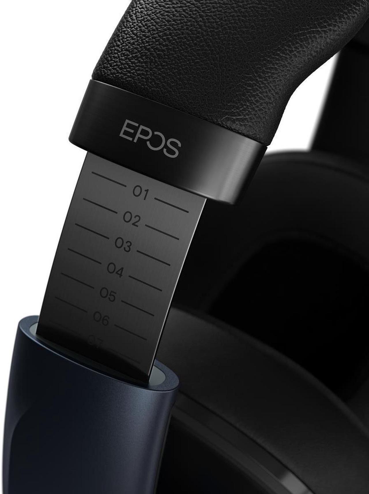 Alt view image 6 of 13 - EPOS Audio H6PRO Closed Acoustic Gaming Headset (Sebring Black)