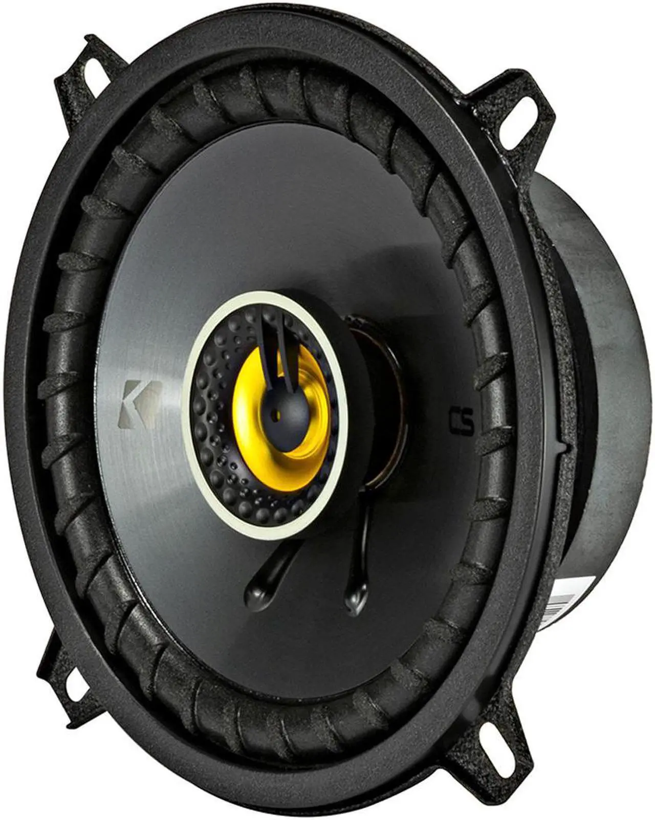 Alt view image 4 of 12 - KICKER CS Series CSC5 5.25-Inch Car Audio Speaker with Woofers, Yellow (2 Pack)