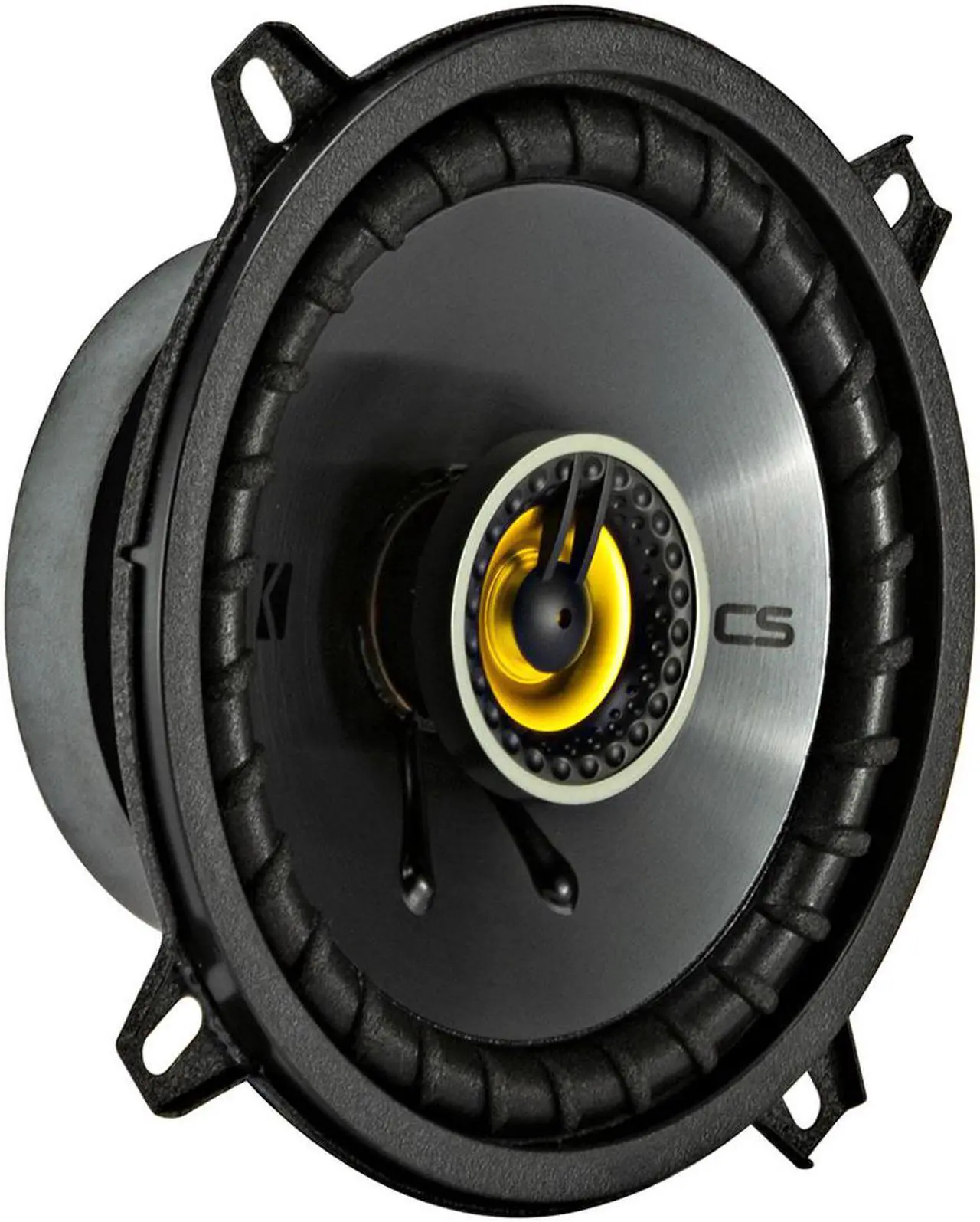 Alt view image 7 of 12 - KICKER CS Series CSC5 5.25-Inch Car Audio Speaker with Woofers, Yellow (2 Pack)
