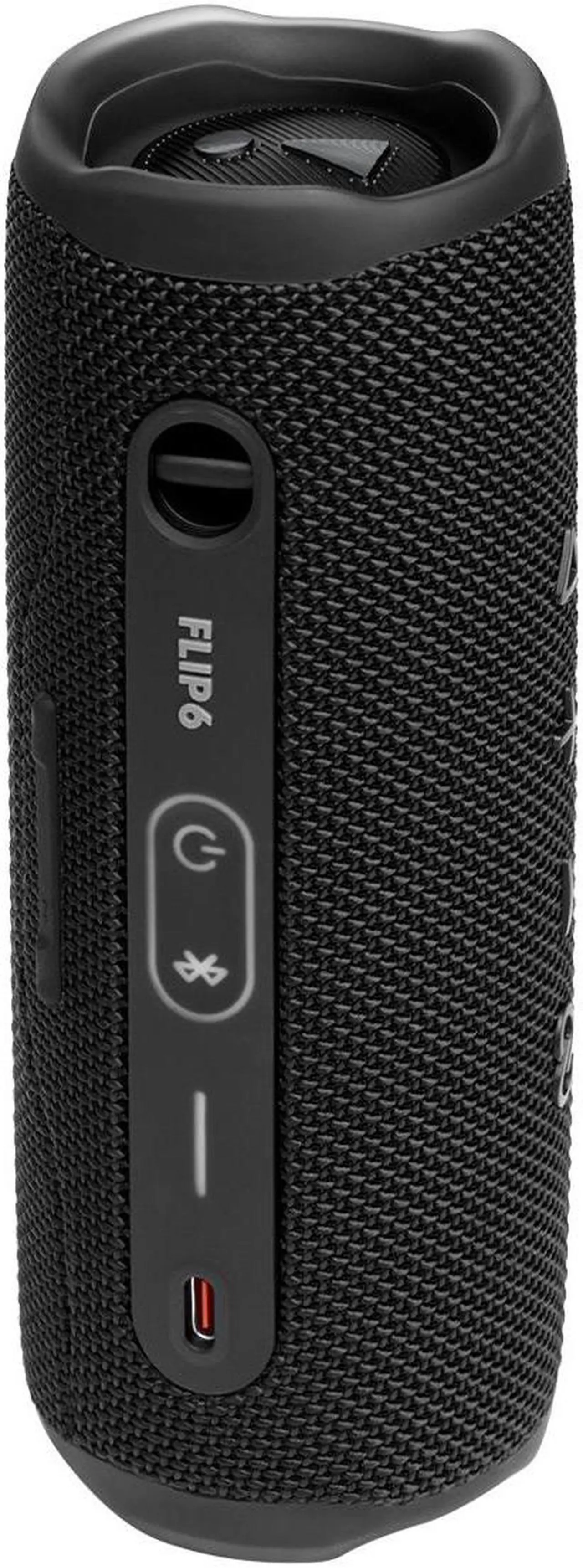 Alt view image 10 of 20 - Flip 6 Portable Bluetooth Splashproof Speaker, Powerful Sound and deep bass, IPX7 Waterproof - Black JBLFLIP6BLKAM