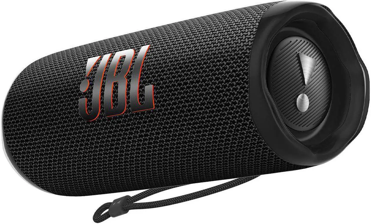 Alt view image 7 of 20 - Flip 6 Portable Bluetooth Splashproof Speaker, Powerful Sound and deep bass, IPX7 Waterproof - Black JBLFLIP6BLKAM