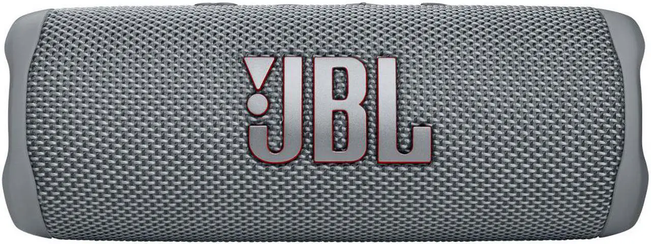 Alt view image 3 of 15 - JBL Flip 6 Gray Portable Bluetooth Speaker