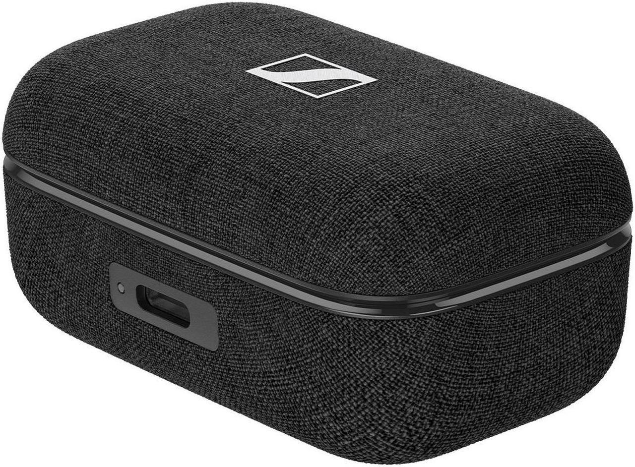 Alt view image 4 of 10 - Sennheiser Momentum True Wireless 3 Earbuds (Black)