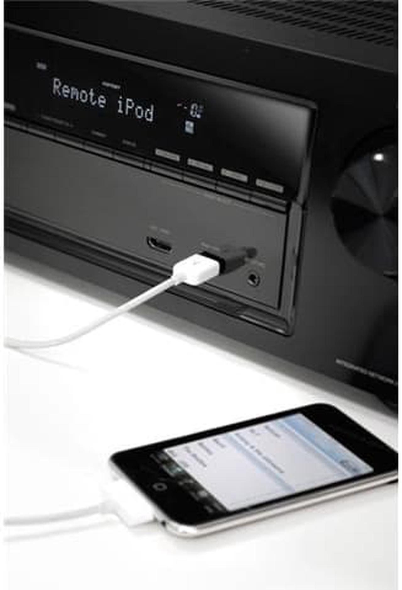 Alt view image 2 of 5 - Denon AVR-1713 5.1 Channel Networking Home Theater Receiver with 3D Pass Through/ AirPlay/ Second Zone Audio Line Outputs