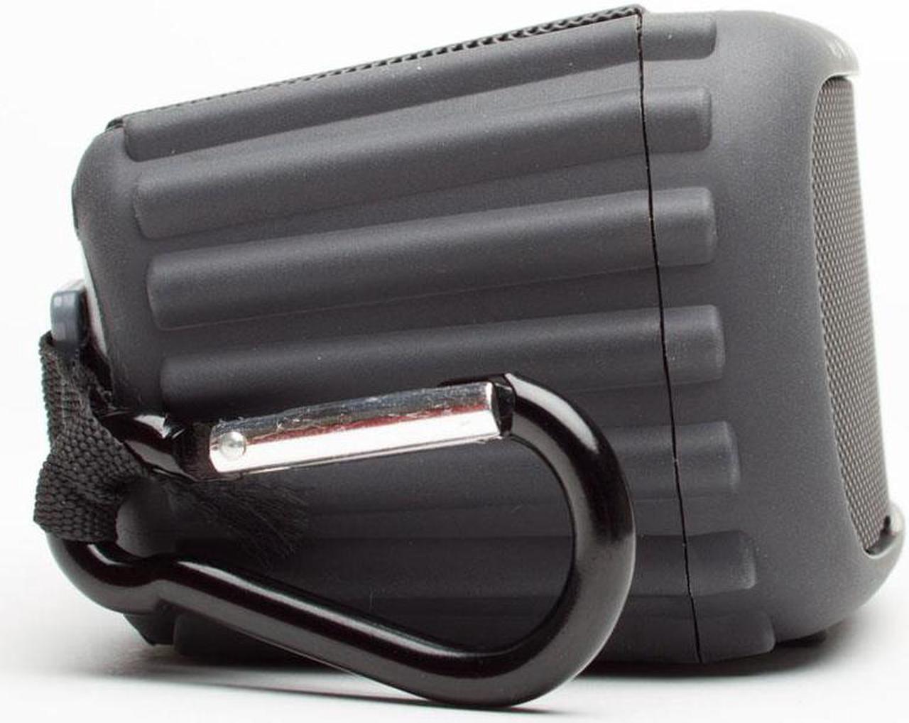 Alt view image 2 of 16 - GRACE EGRX601BLK ECOROX Portable Mountable Waterproof Bluetooth Speaker
