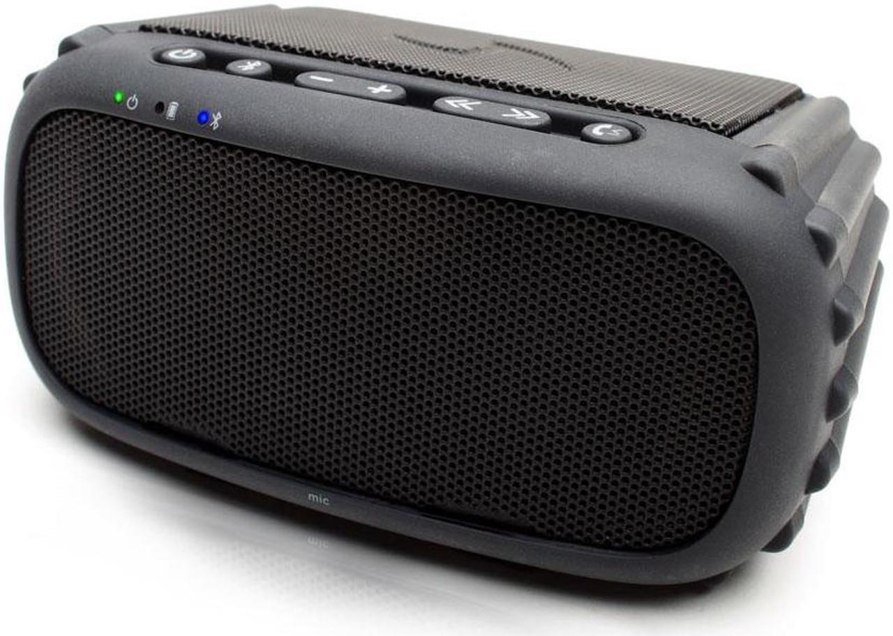 Alt view image 6 of 16 - GRACE EGRX601BLK ECOROX Portable Mountable Waterproof Bluetooth Speaker