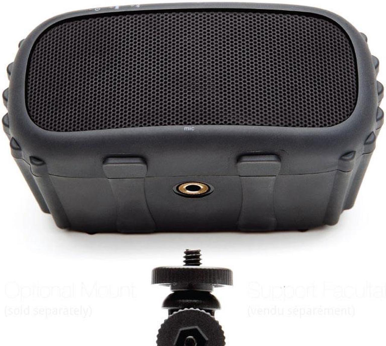 Alt view image 5 of 16 - GRACE EGRX601BLK ECOROX Portable Mountable Waterproof Bluetooth Speaker