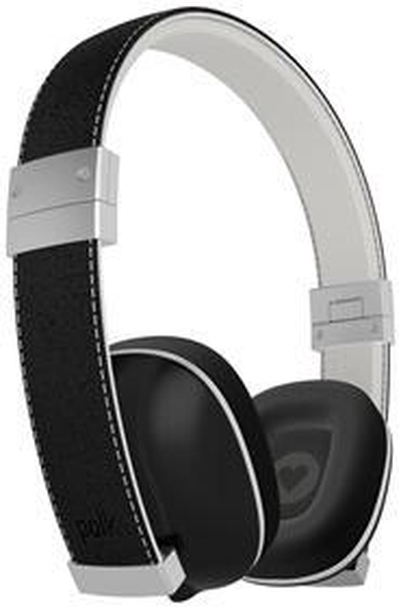 Polk Audio Hinge On-Ear Headphones with 3-Button Apple Control and Mic (Black)