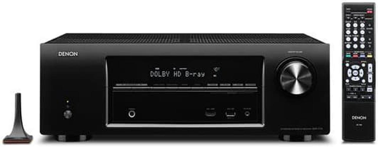 Alt view image 5 of 5 - Denon AVR-1713 5.1 Channel Networking Home Theater Receiver with 3D Pass Through/ AirPlay/ Second Zone Audio Line Outputs