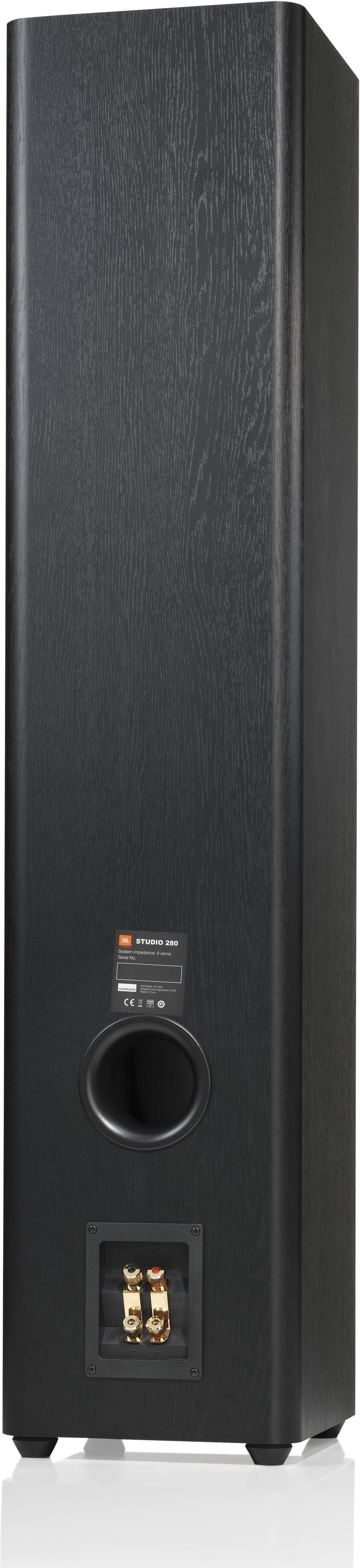 Alt view image 2 of 8 - JBL Studio 280 3-Way Floorstanding Speaker - Each (Black)