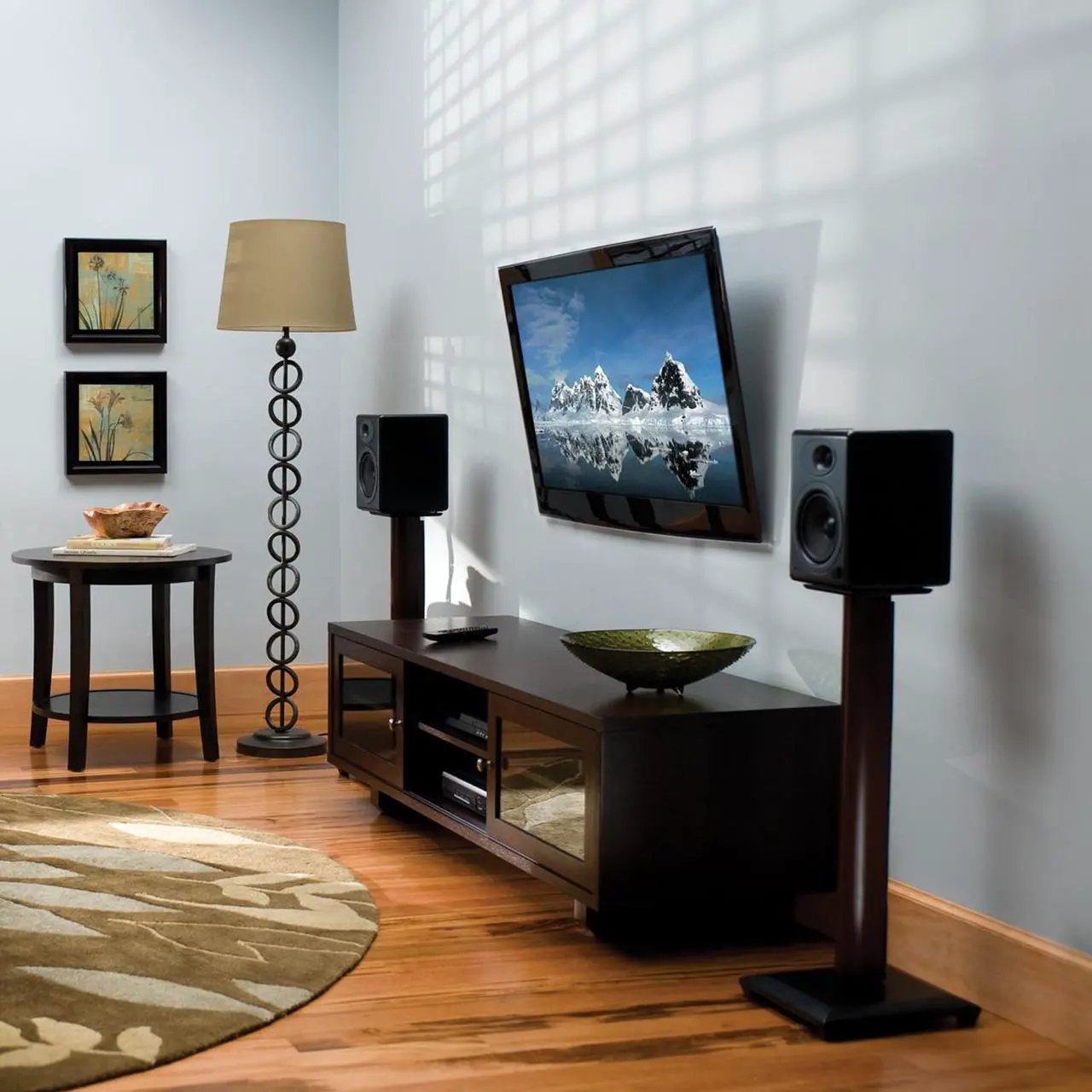 Alt view image 4 of 5 - Audioengine A5+ Classic Powered Bookshelf Speakers - Pair (Black)