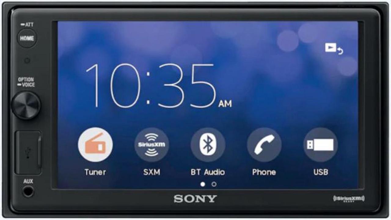 Alt view image 2 of 20 - Sony XAV-AX1000 6.2" Apple CarPlay Media Receiver with Bluetooth