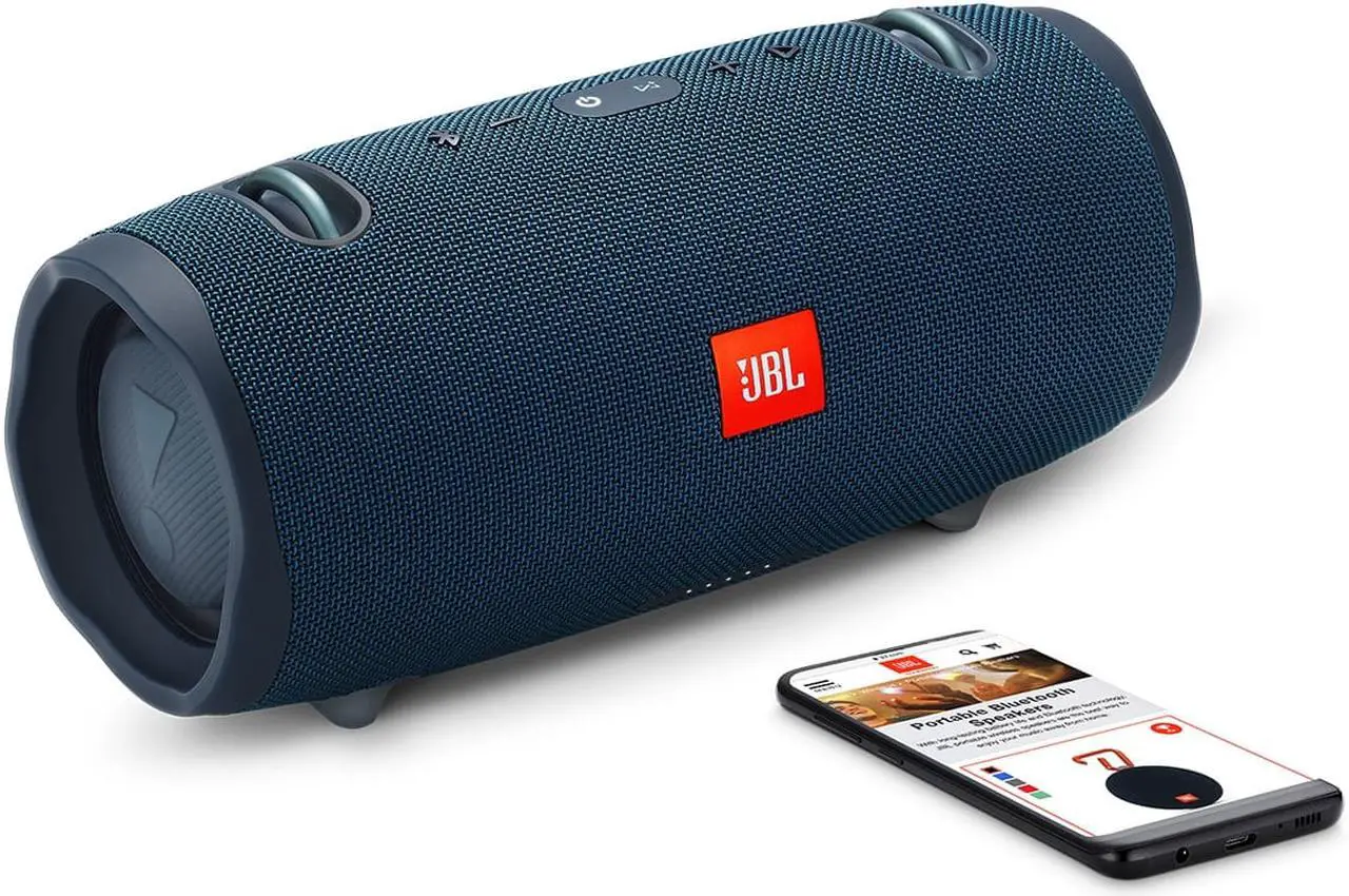 Alt view image 5 of 10 - JBL Xtreme 2 Portable Bluetooth Waterproof Speaker (Blue)
