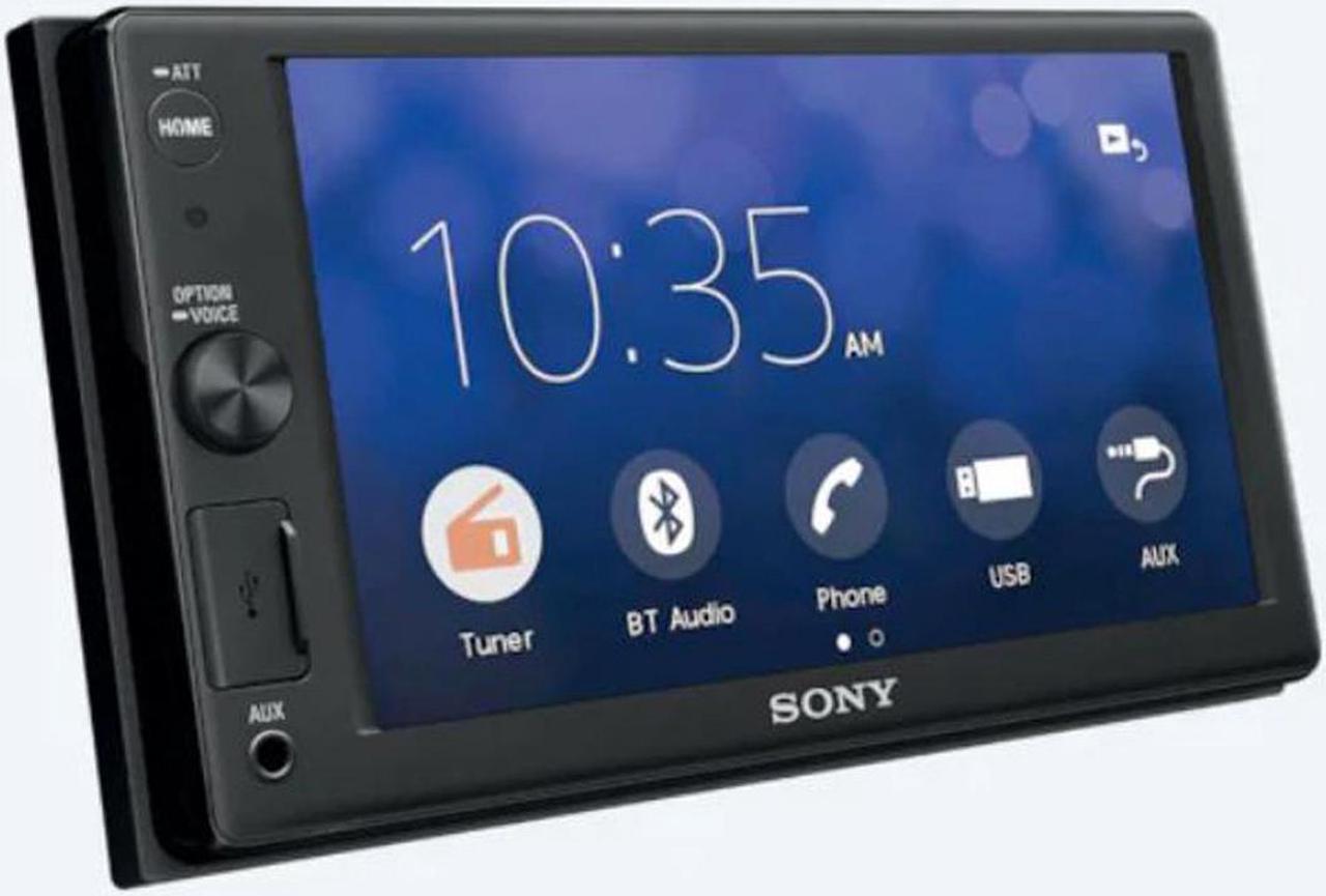 Main image of Sony XAV-AX1000 6.2" Apple CarPlay Media Receiver with Bluetooth