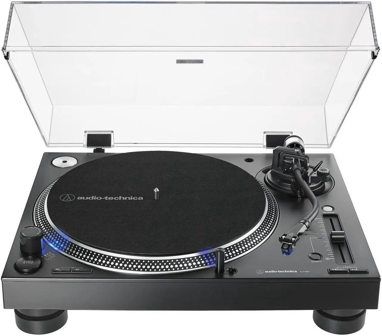 Main image of AUDIO TECHNICA AT-LP140XP-BK DIRECT-DRIVE PRO DJ TURNTABLE