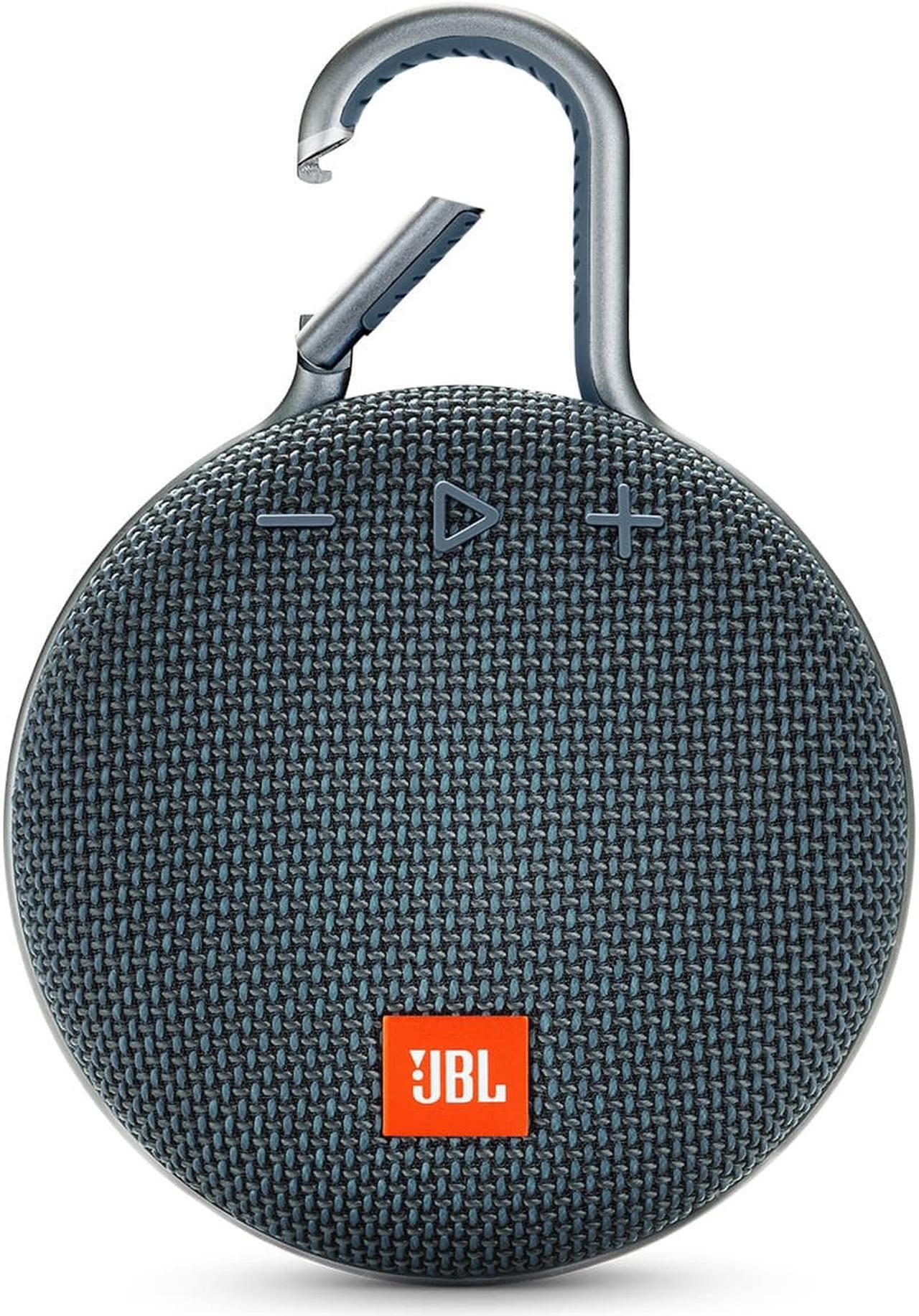 Alt view image 2 of 17 - JBL Clip 3 Portable Bluetooth Waterproof Speaker (Blue)