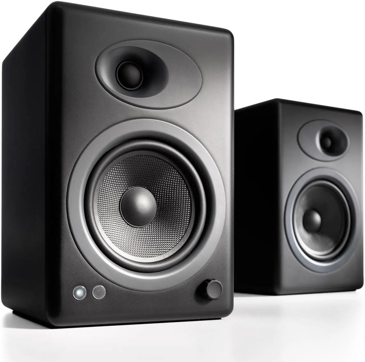 Main image of Audioengine A5+ Classic Powered Bookshelf Speakers - Pair (Black)