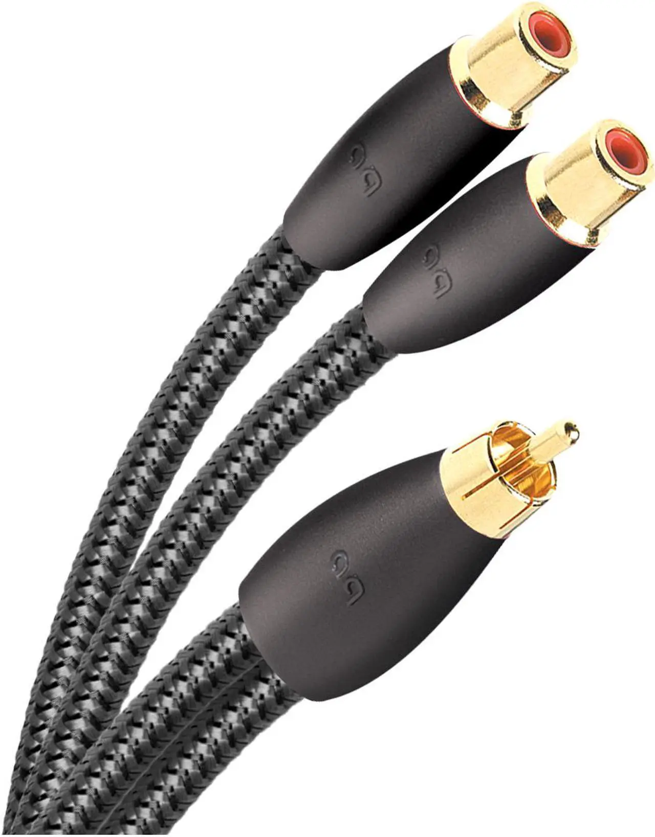 Alt view image 2 of 6 - AudioQuest Subwoofer Y-Cable 1M 2F