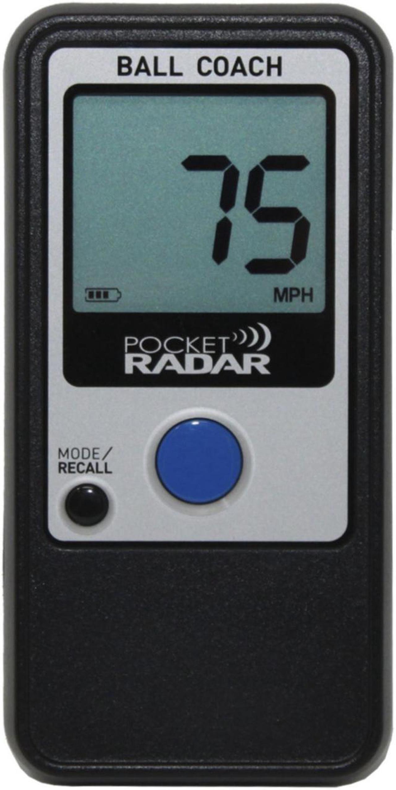 Alt view image 6 of 6 - Pocket Radar Ball Coach Pro-Level Speed Training Tool with Accessory Bundle