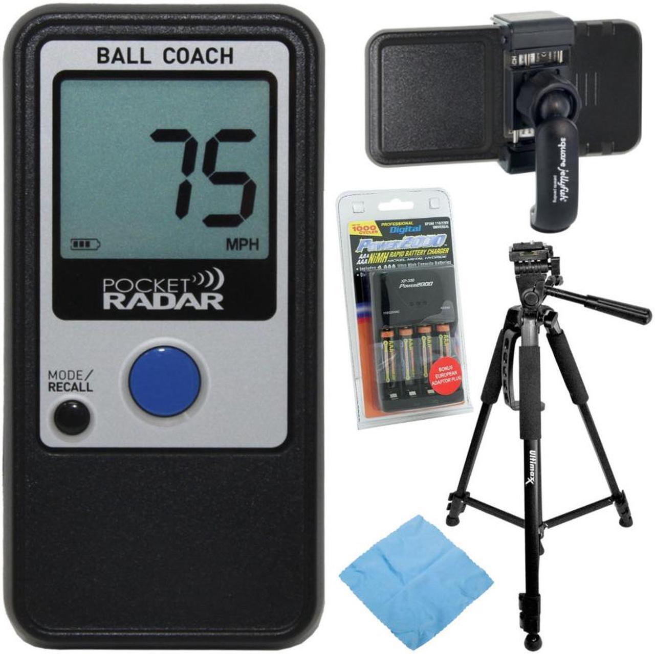 Main image of Pocket Radar Ball Coach Pro-Level Speed Training Tool with Accessory Bundle