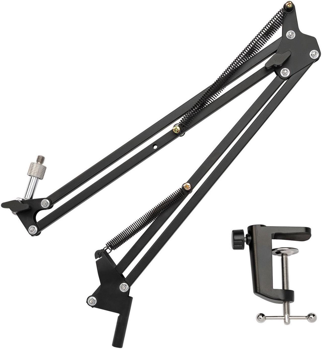 Alt view image 2 of 2 - Knox Gear Microphone Suspension Heavy Boom Scissor Arm (Black)