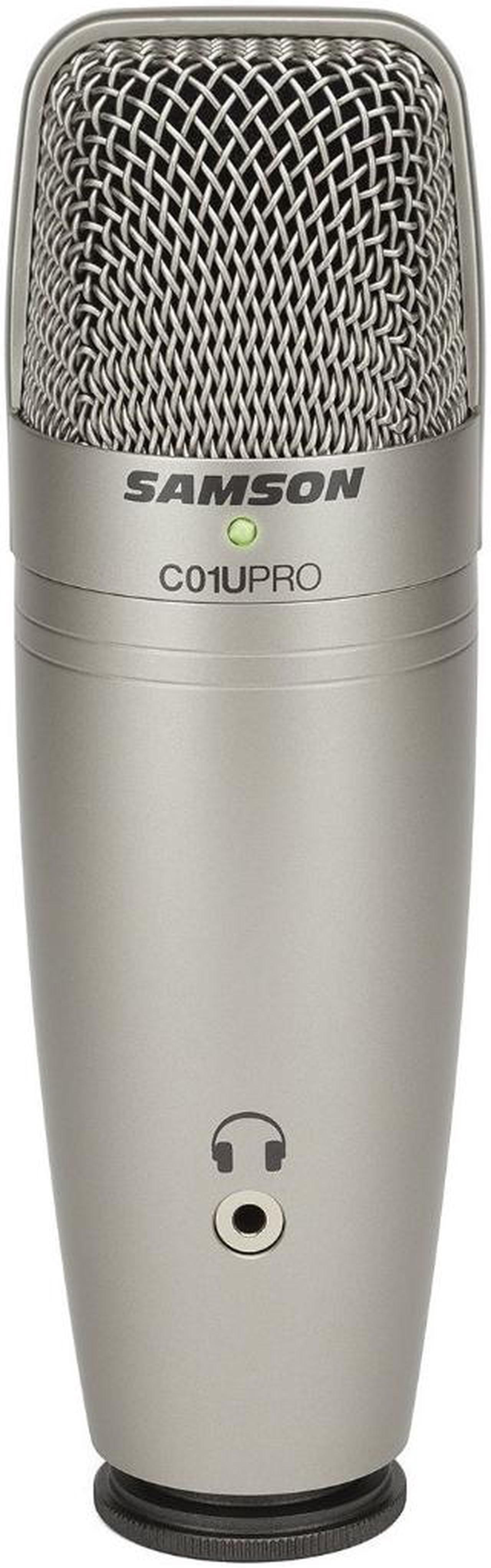 Alt view image 12 of 20 - Samson C01U PRO USB Studio Condenser Microphone