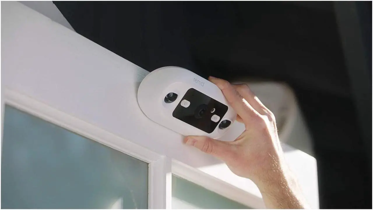 Alt view image 14 of 17 - Remo+ DoorCam 2 Full HD Over-the-Door Smart Security Camera, White #DCM2M