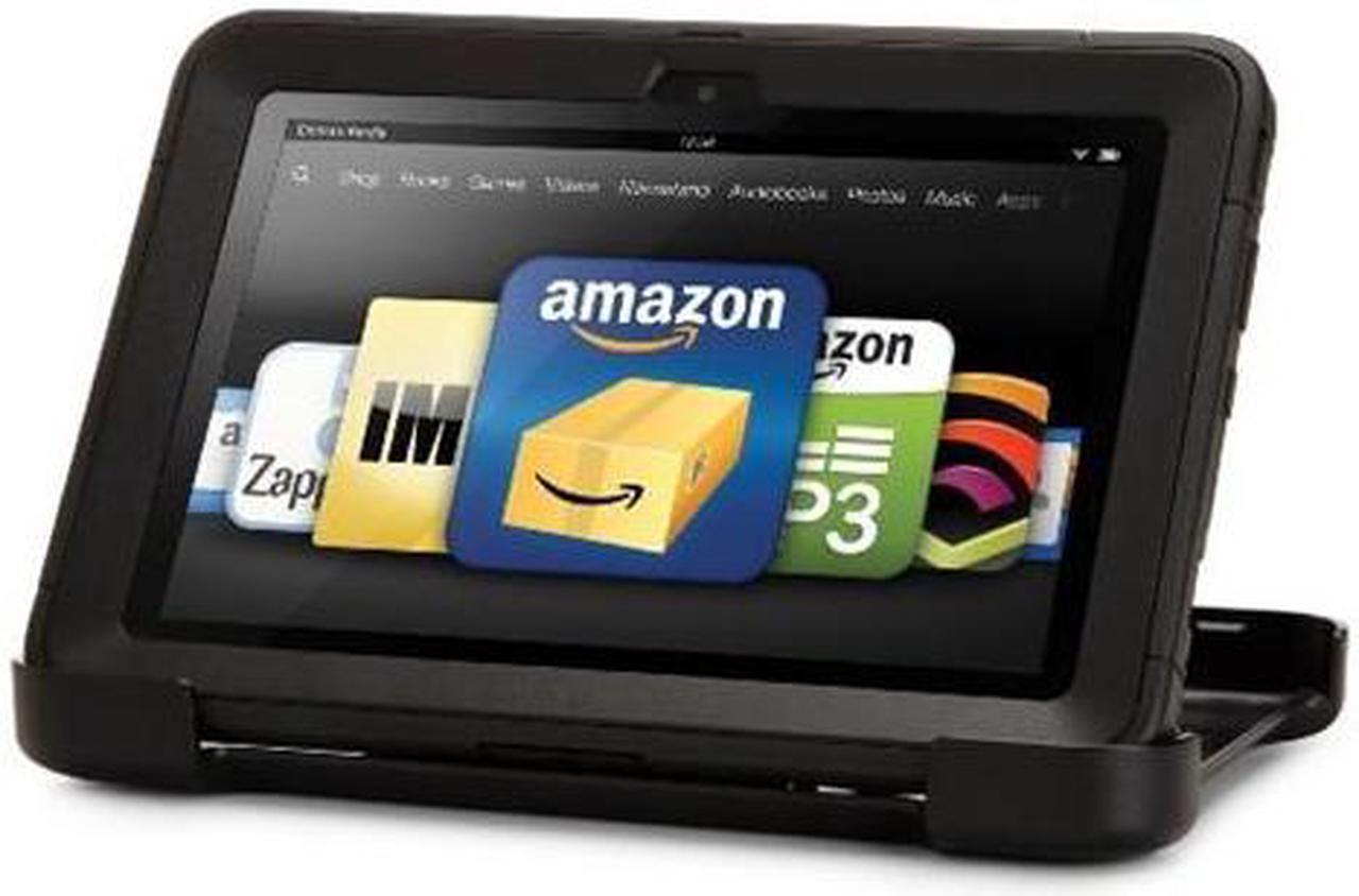 Main image of OtterBox Defender Series Protective Case for Kindle Fire HD 8.9", Black (with built-in screen protection)