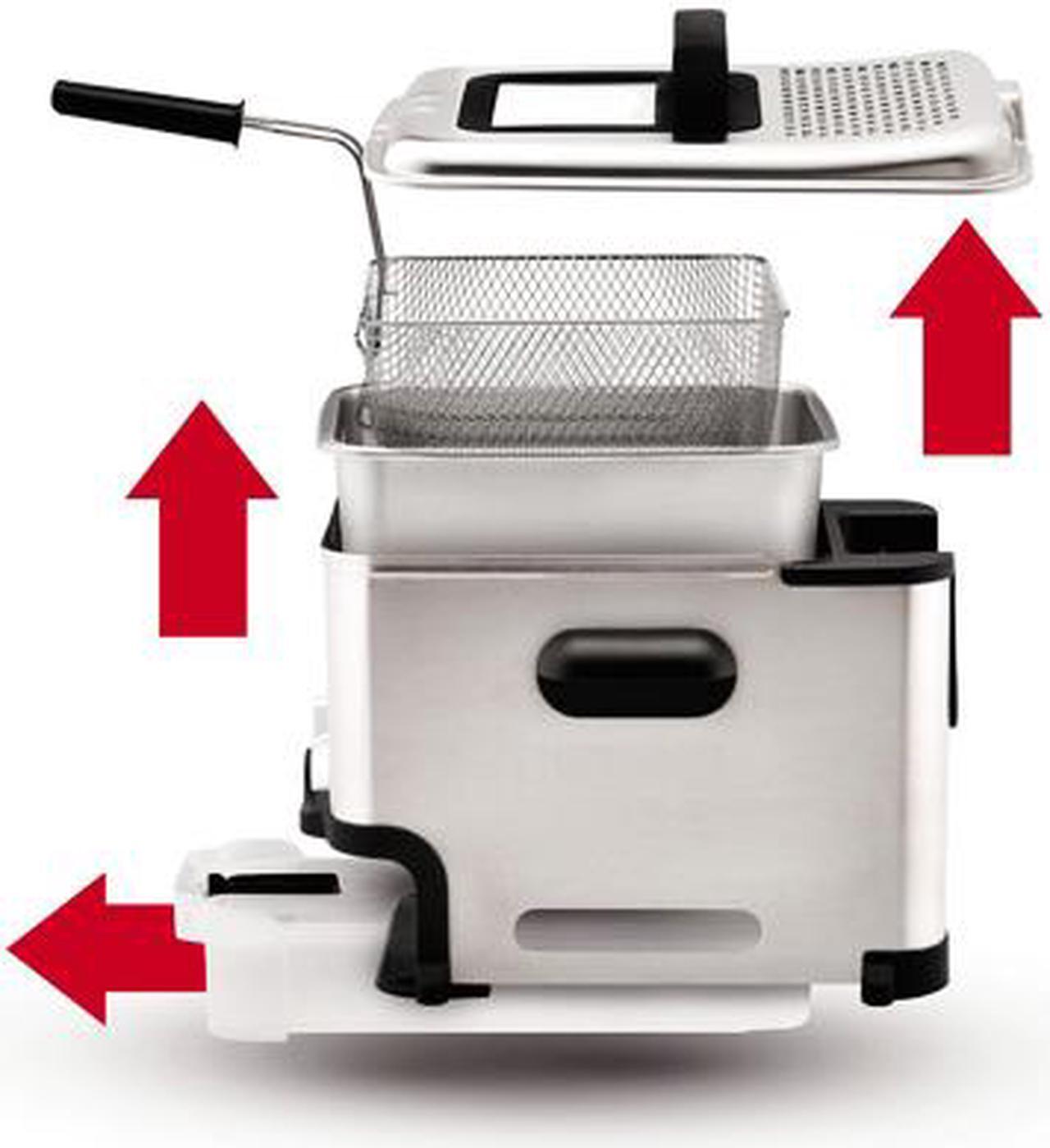 Alt view image 6 of 10 - T-fal FR800050 Ultimate EZ Clean Pro Deep Fryer
