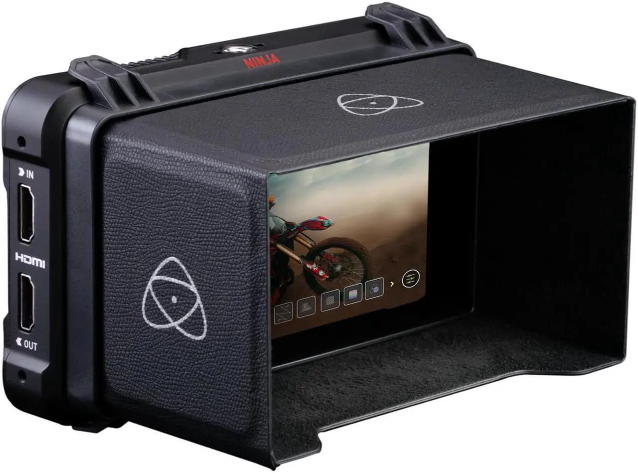 Alt view image 2 of 13 - Atomos Sunhood for Ninja V (Black)