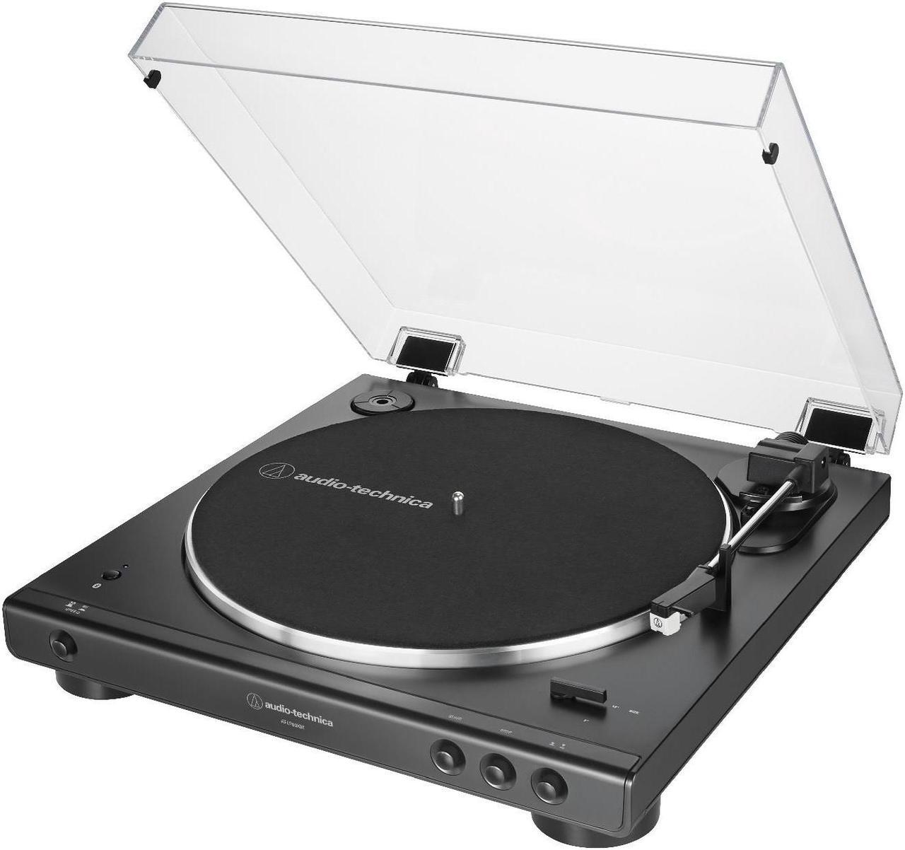 Alt view image 5 of 20 - Audio Technica Fully Automatic Wireless Belt-Drive Turntable - Black